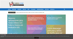 Desktop Screenshot of caminogeek.com